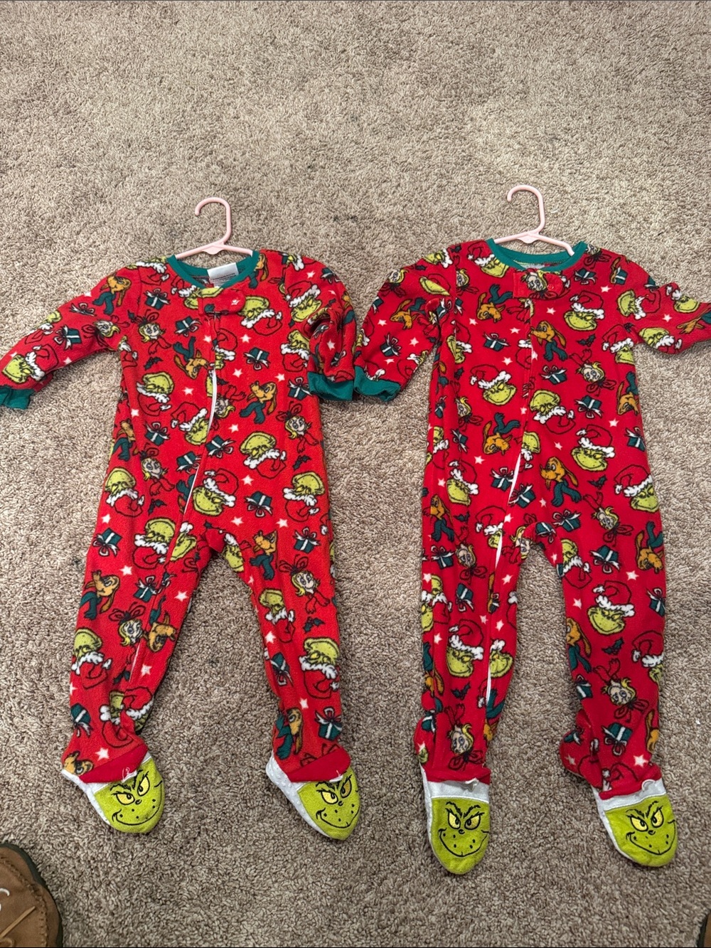Grinch boys pajamas